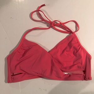 PINK Victoria’s Secret Melon Coral Bikini TOP L